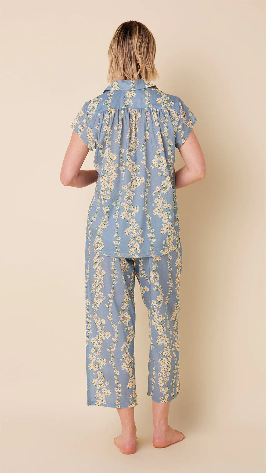 Voile Capri Pajama Set