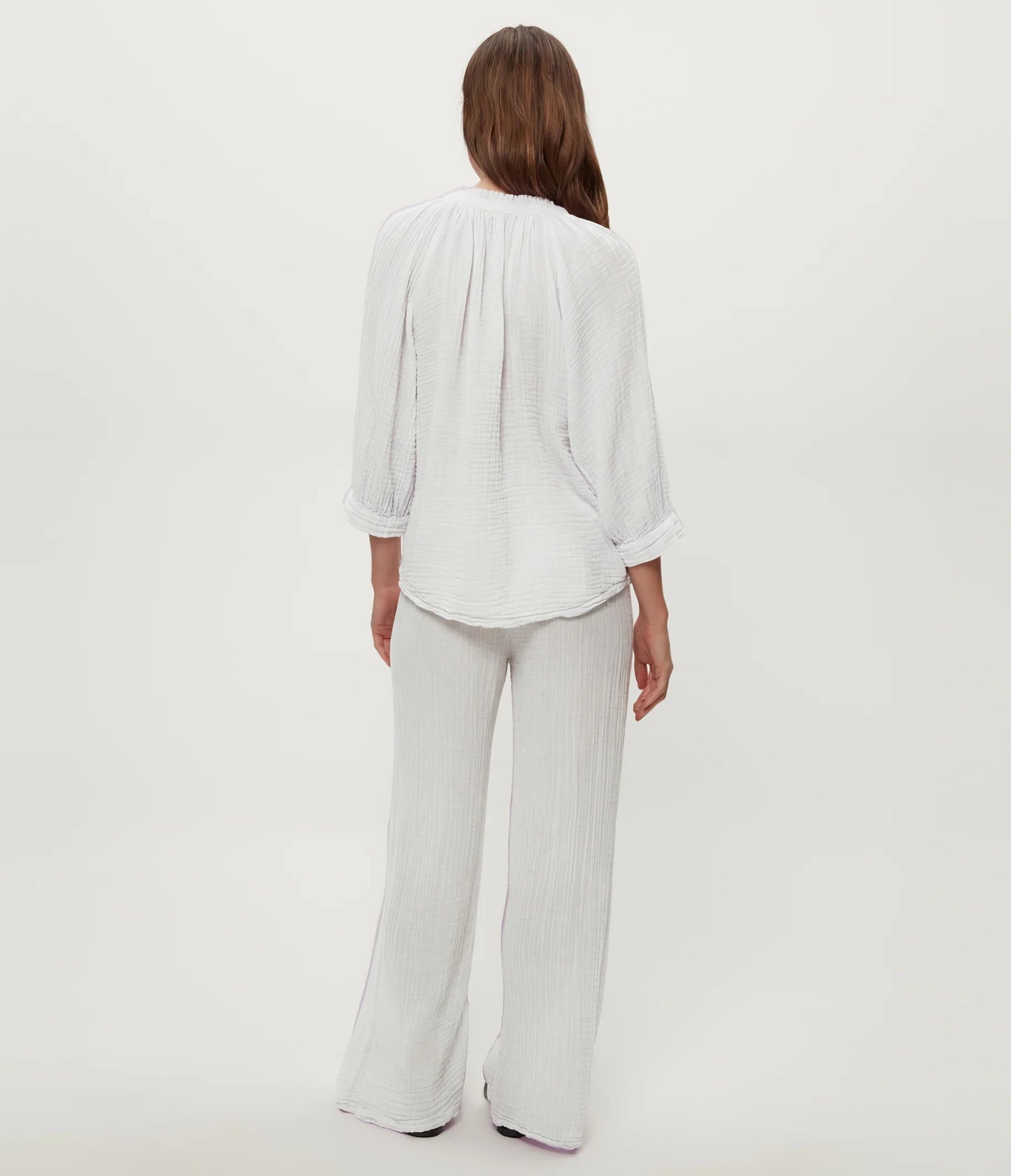Kali Ruffle Neck Top