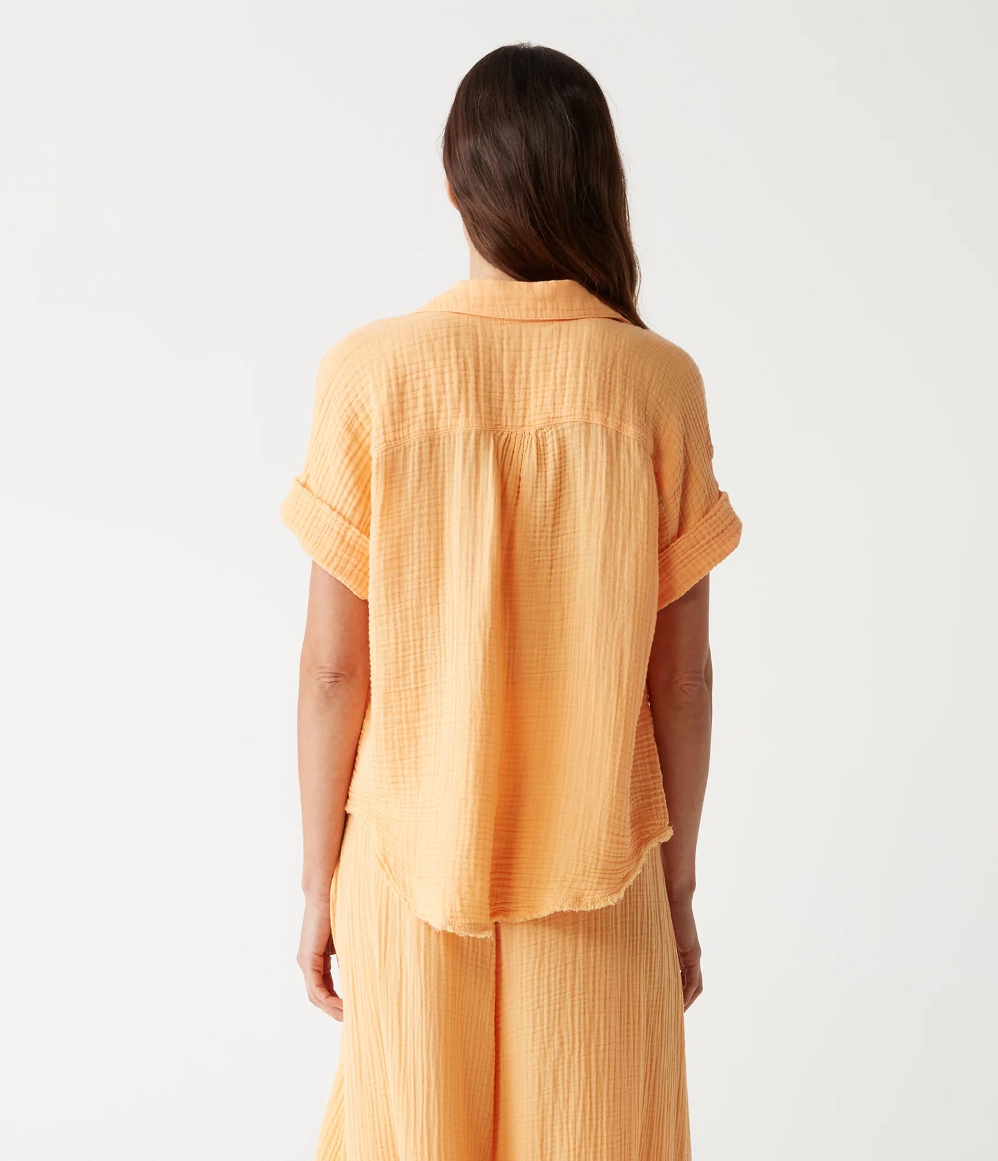 Bailey Gauze Button Down Shirt (DGZ67)
