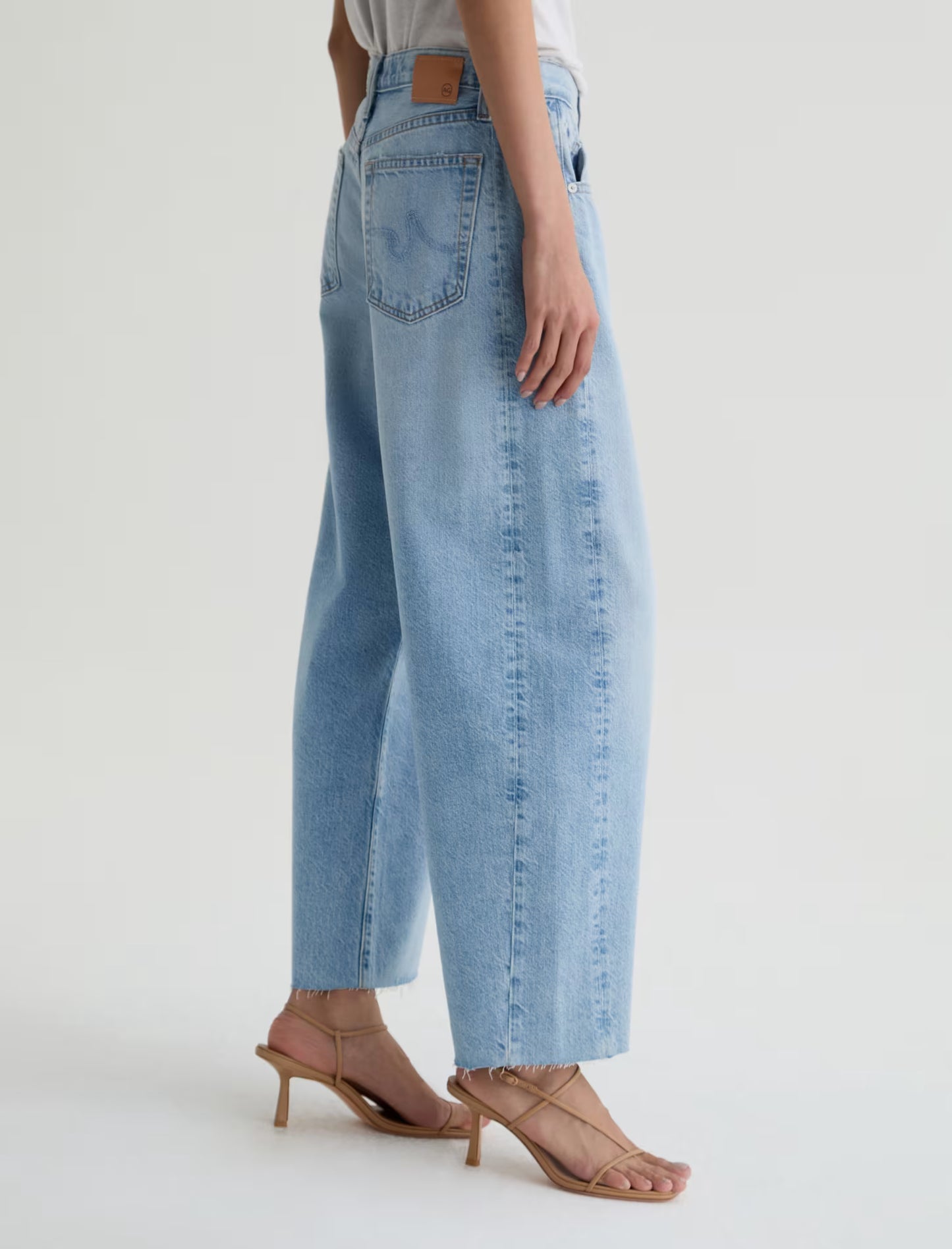 Hattie Crop Barrel Jeans
