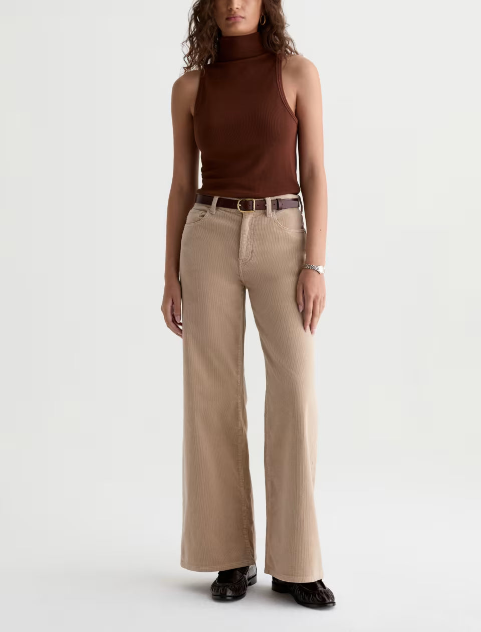 Saige Wide Leg Corduroy Pant