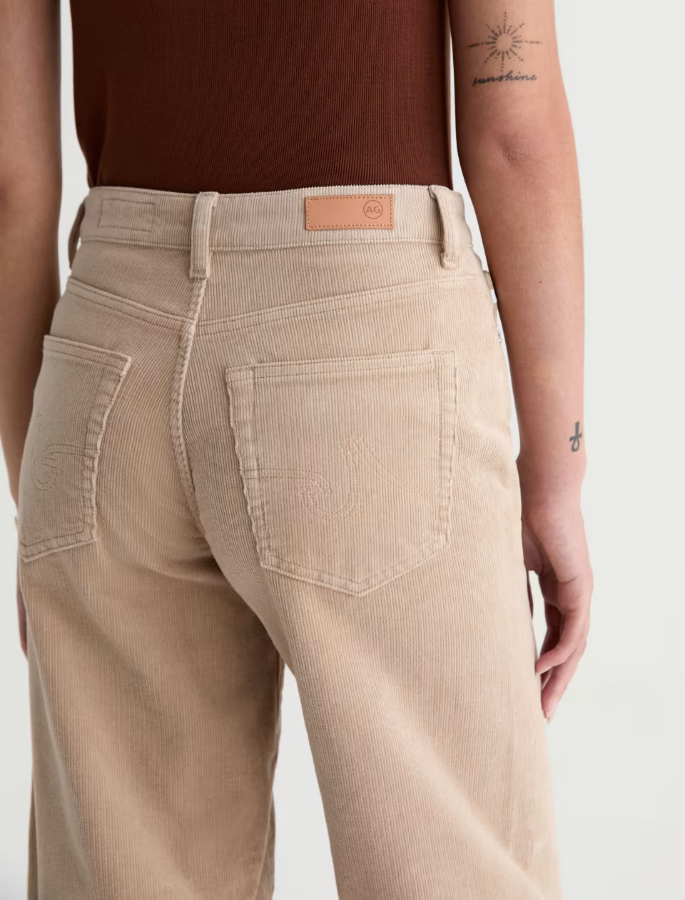Saige Wide Leg Corduroy Pant