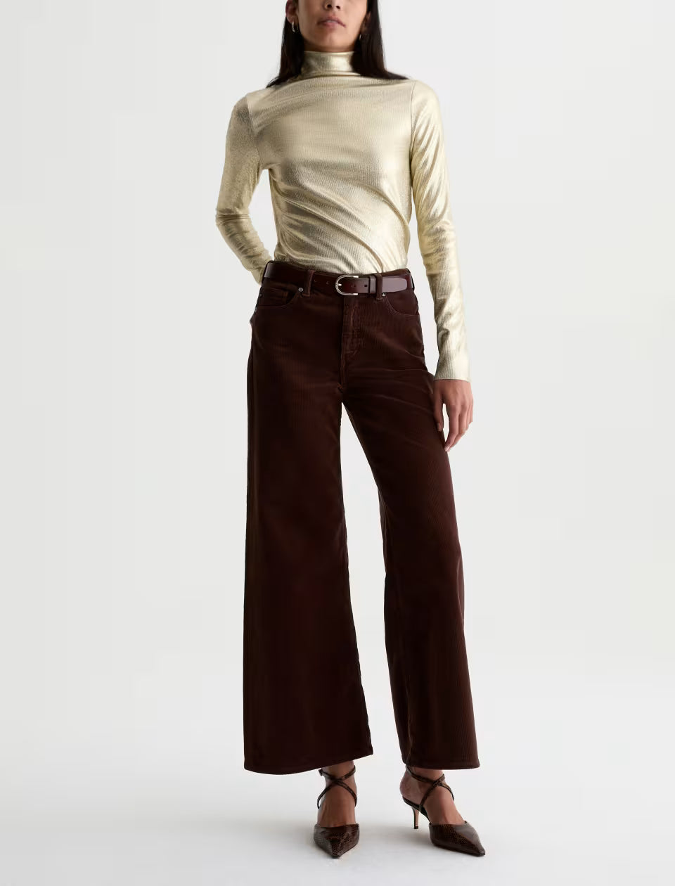 Saige Wide Leg Corduroy Pant