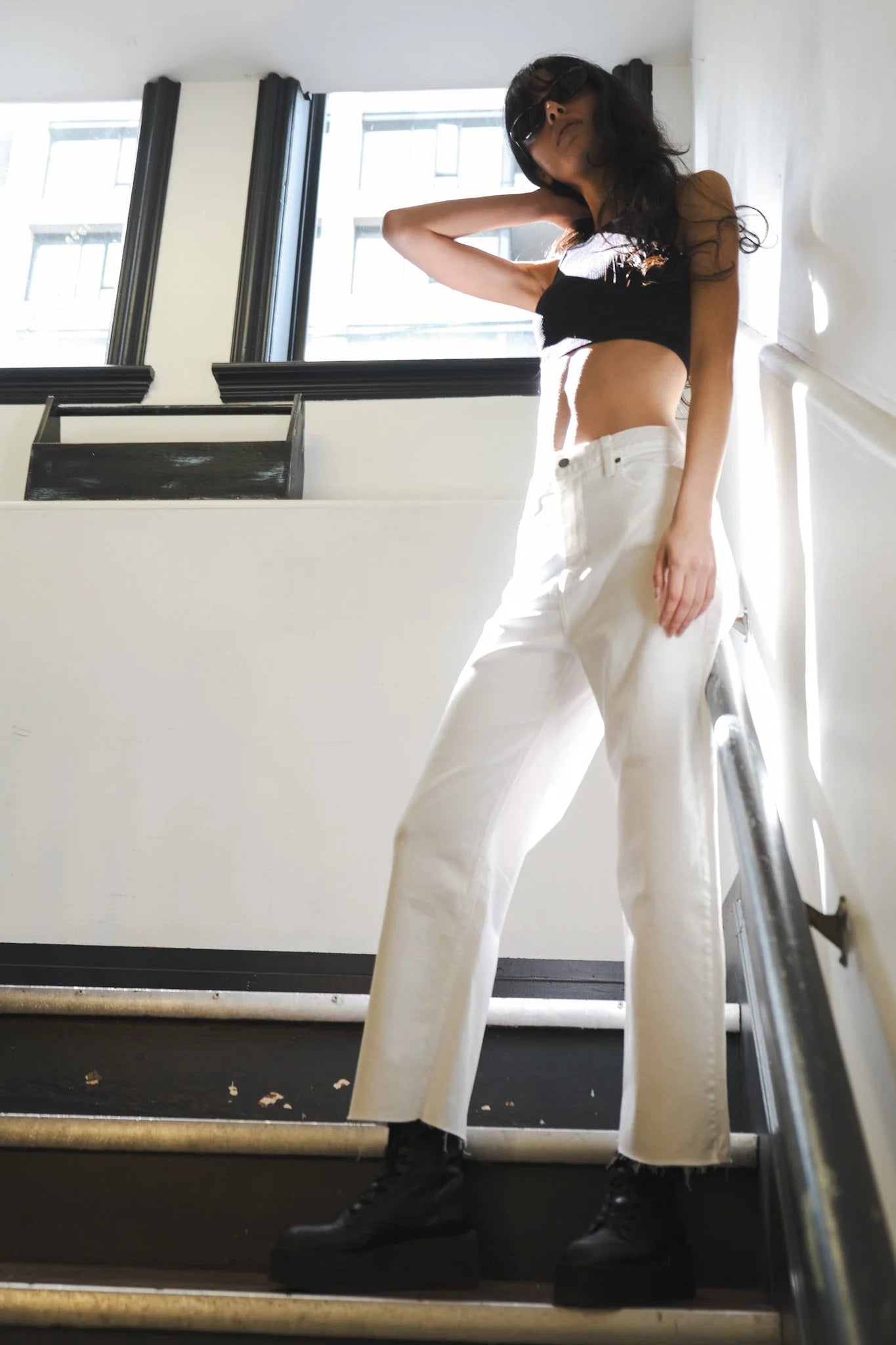 Savannah High Wide - White