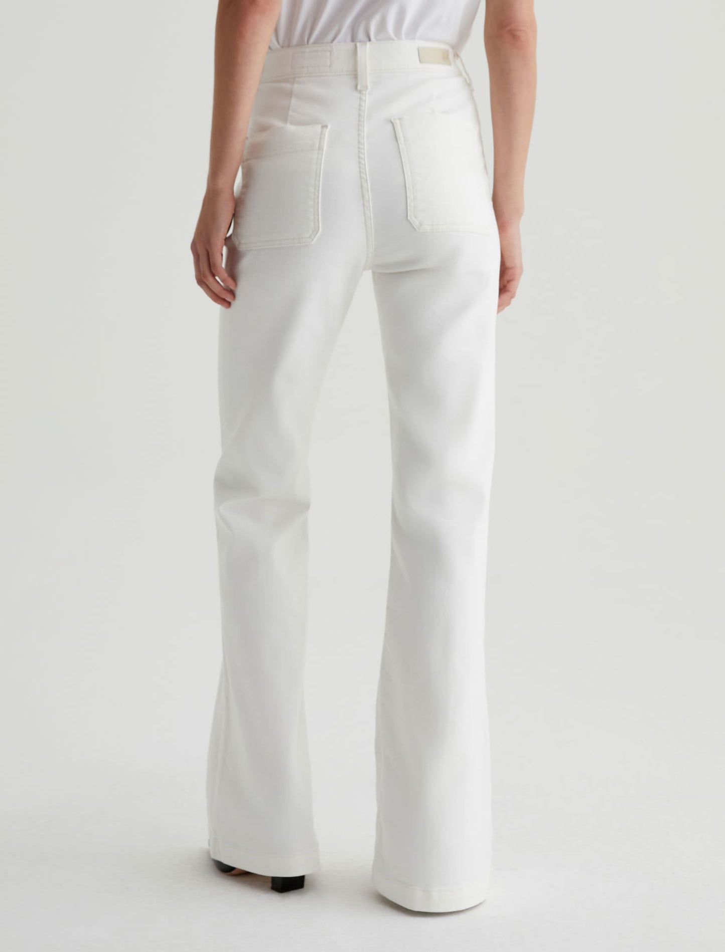 Desi High Rise Flare - Powder
