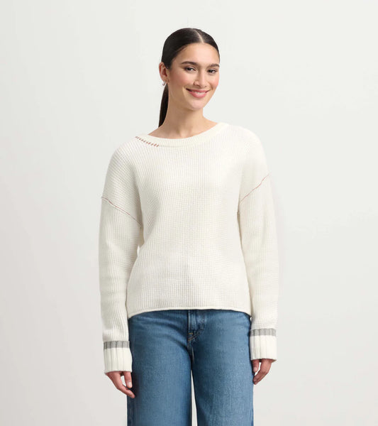 Waffle Knit Sweater