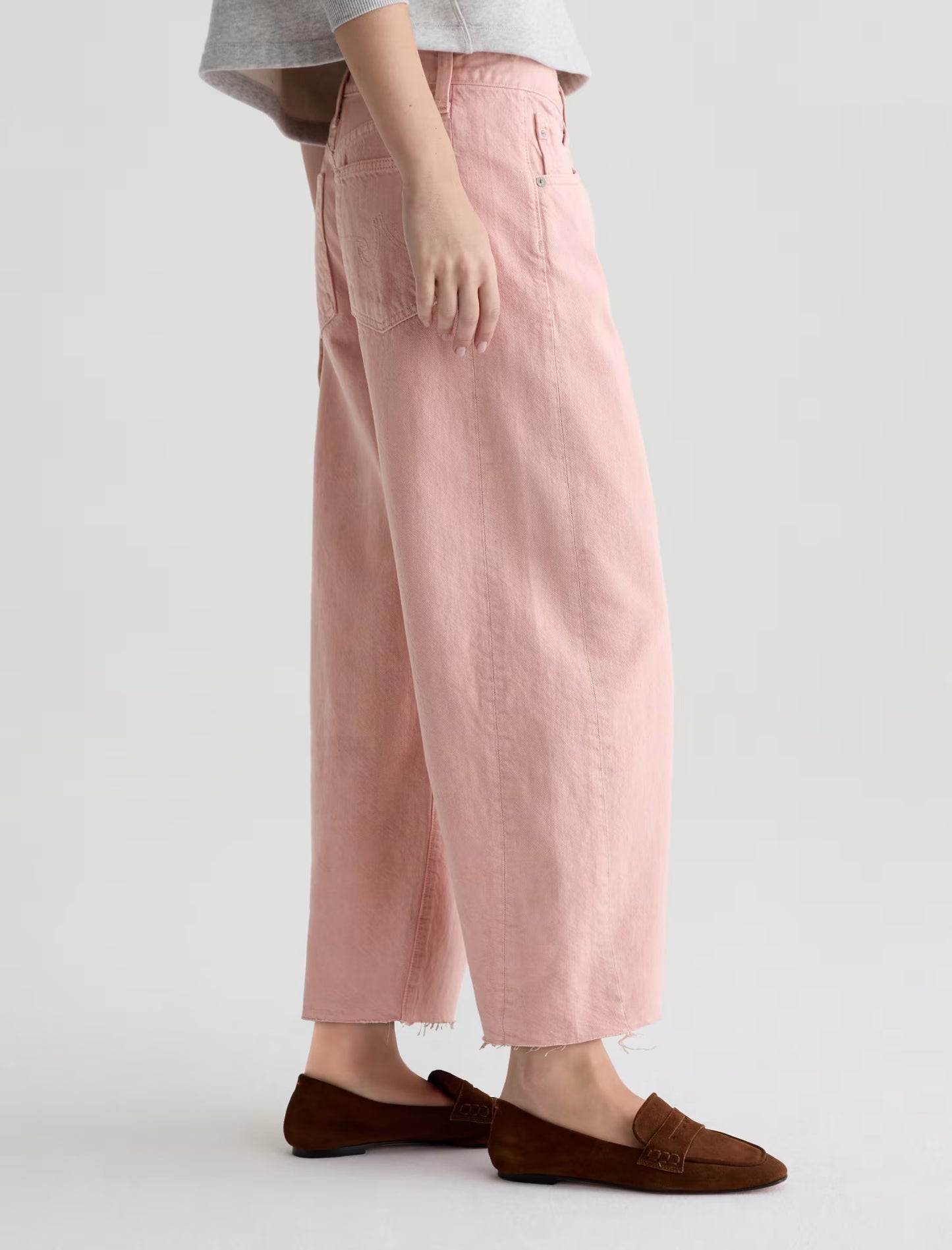 Hattie Crop Barrel Jeans