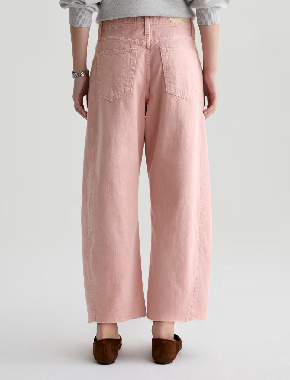 Hattie Crop Barrel Jeans