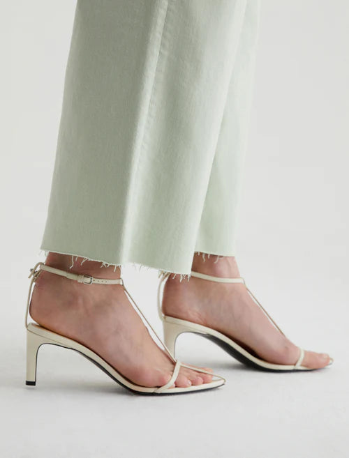 Saige Wide Leg Crop - Pistachio