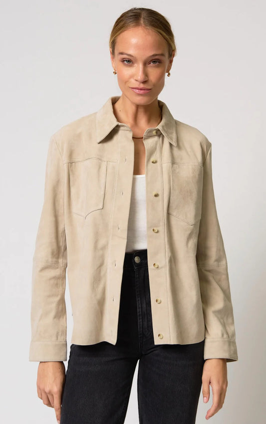 Rusty Suede Overshirt