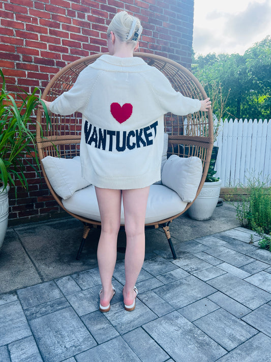 Nantucket Button Cardigan