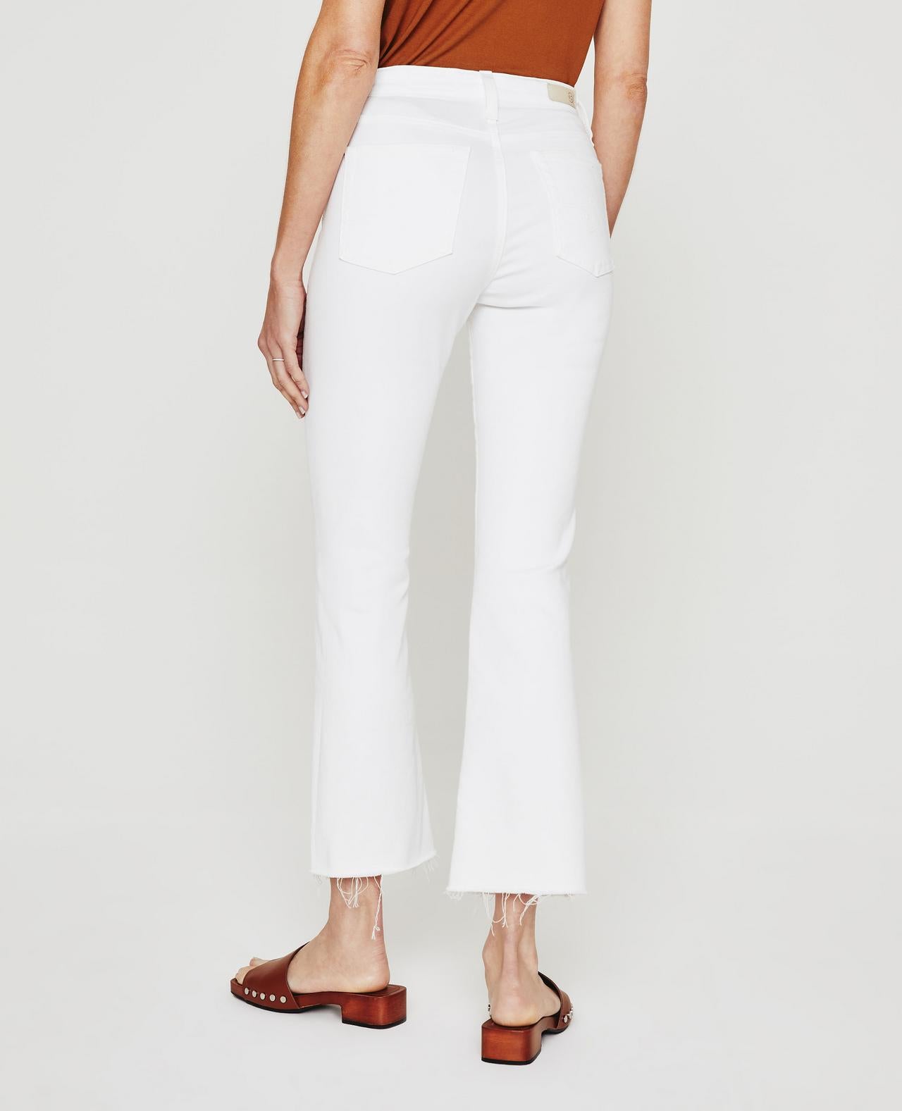 Farrah Boot Crop - Modern White