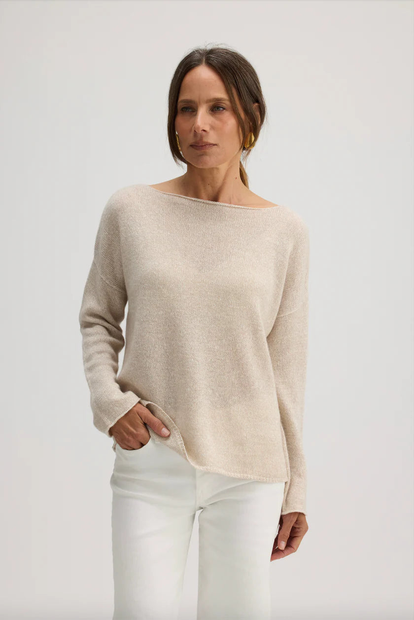 Cora Boat Neck Pullover