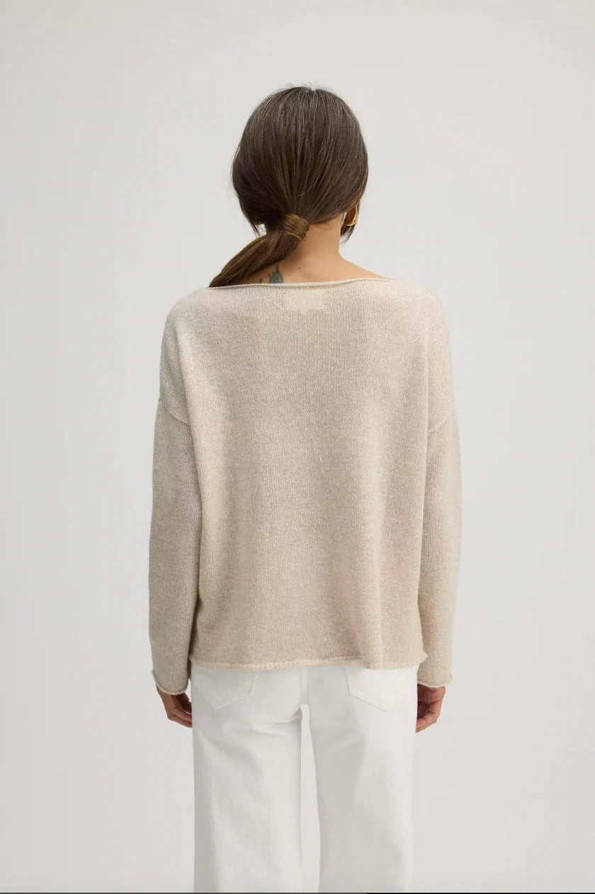 Cora Boat Neck Pullover