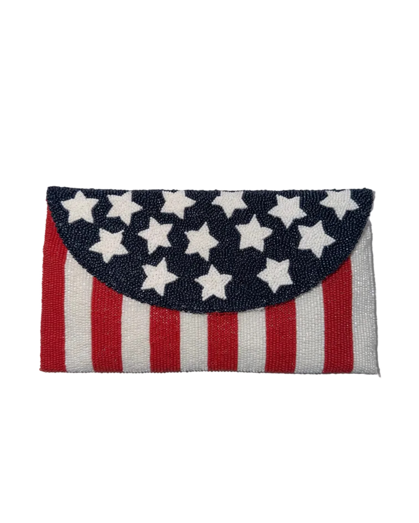 USA Flag Handbag w/ Chain