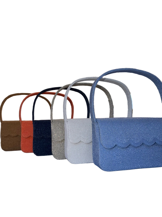 Scallop Shoulder Bag