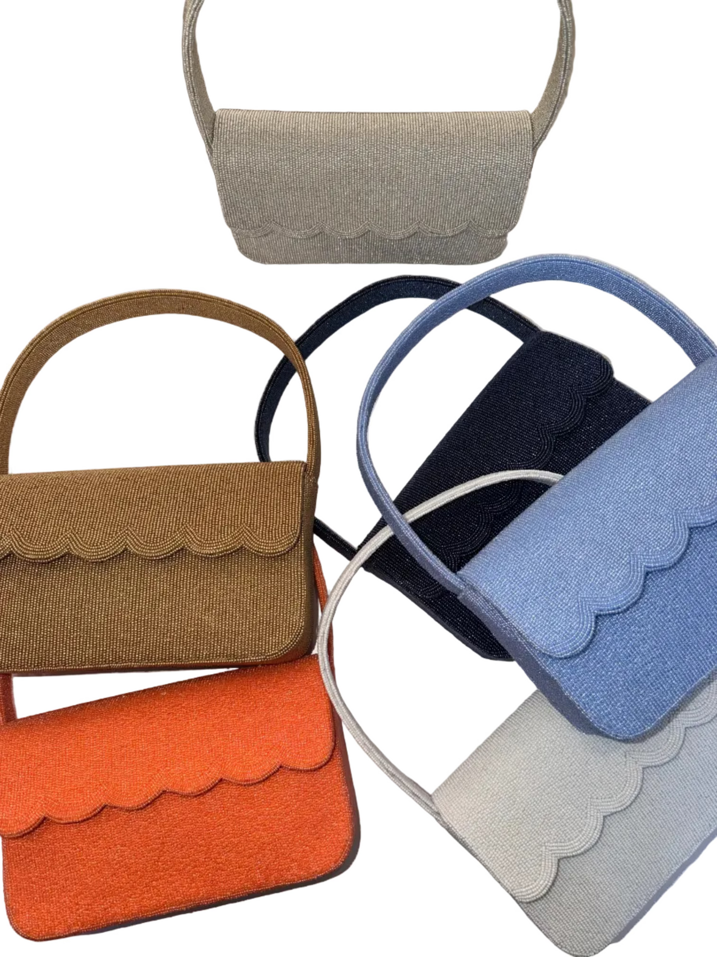 Scallop Shoulder Bag