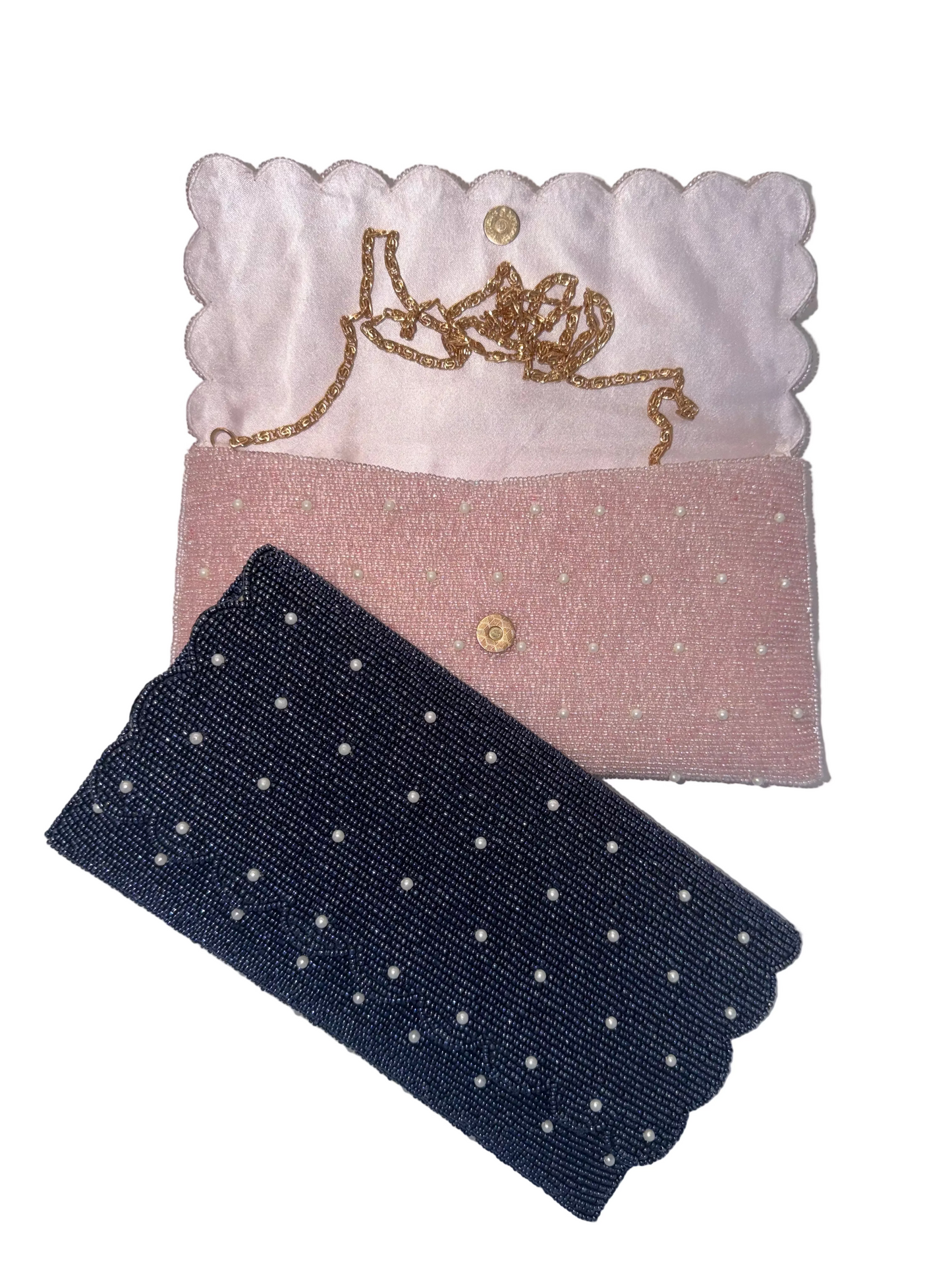 Scallop Foldover w/ Chain