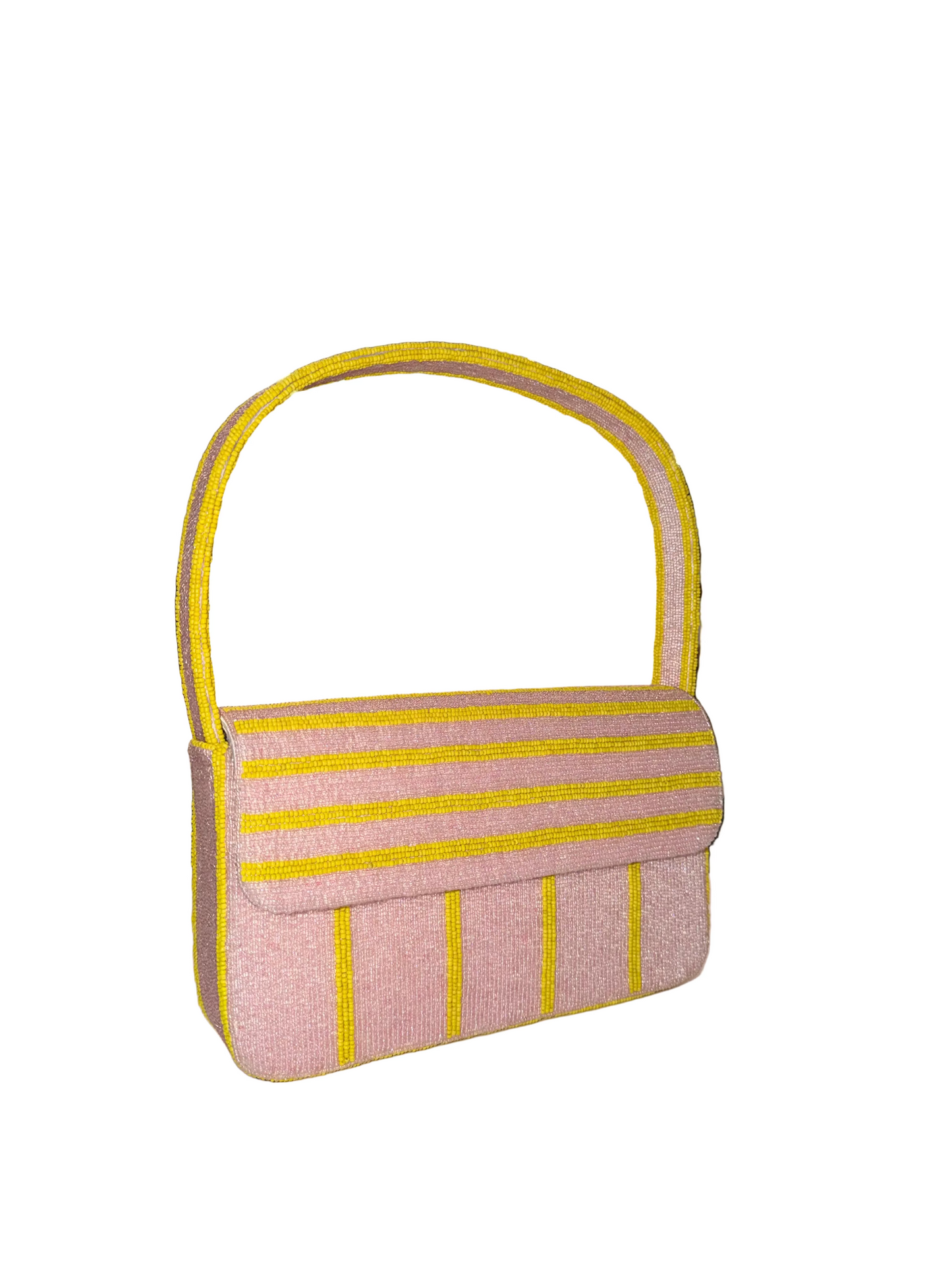 Striped Shoulder Bag
