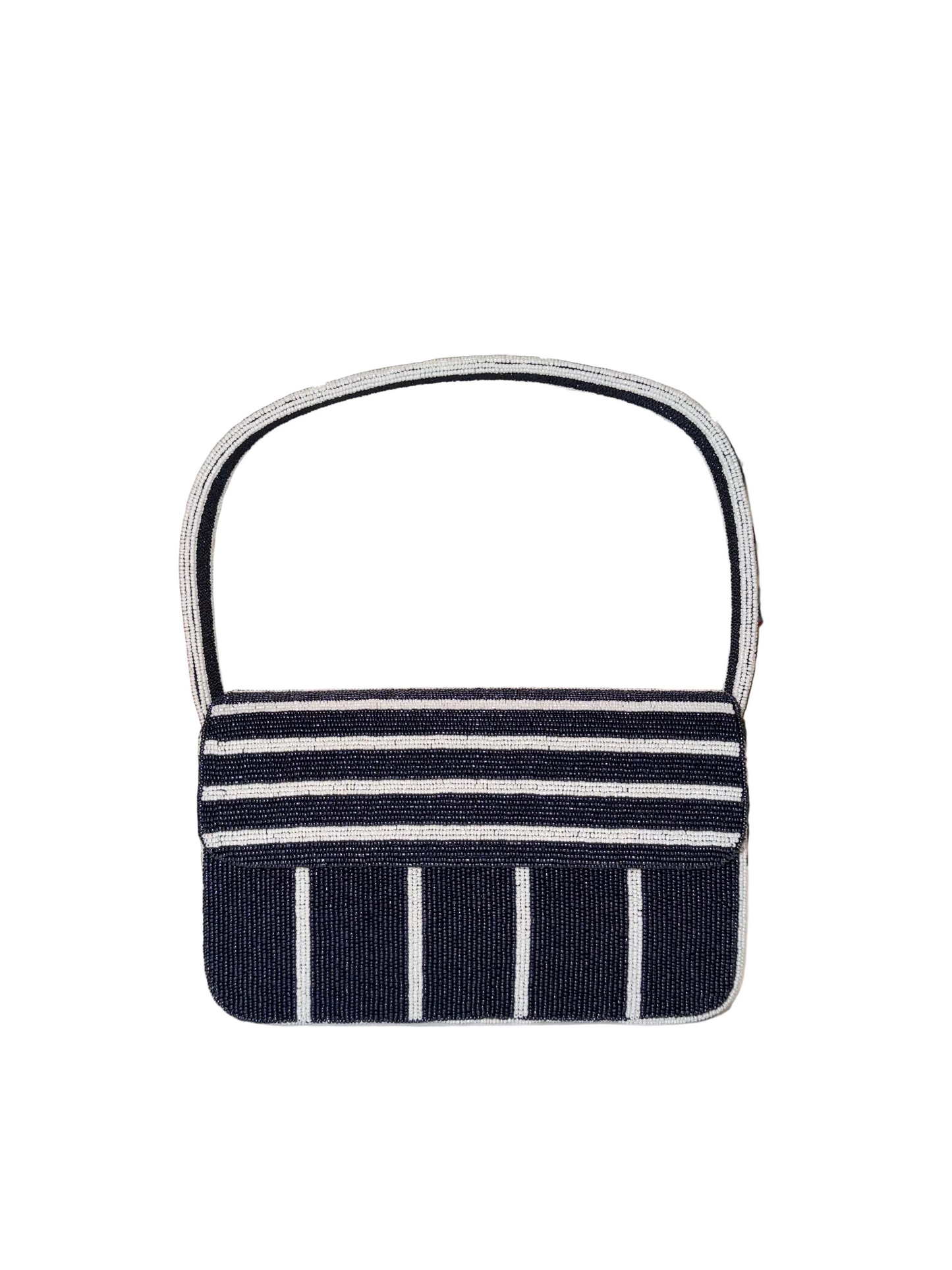 Striped Shoulder Bag