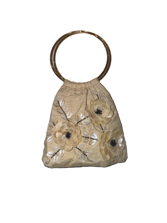 Double Ring Shell Flower Bag