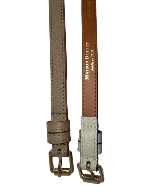 Two-Color Slim Belt
