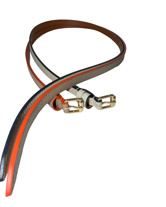 Two-Color Slim Belt