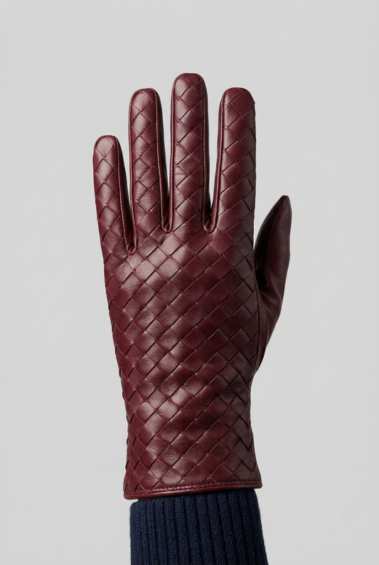 Woven Lambskin Glove