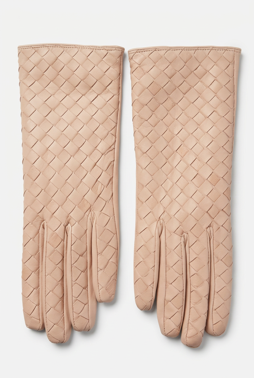 Woven Lambskin Glove