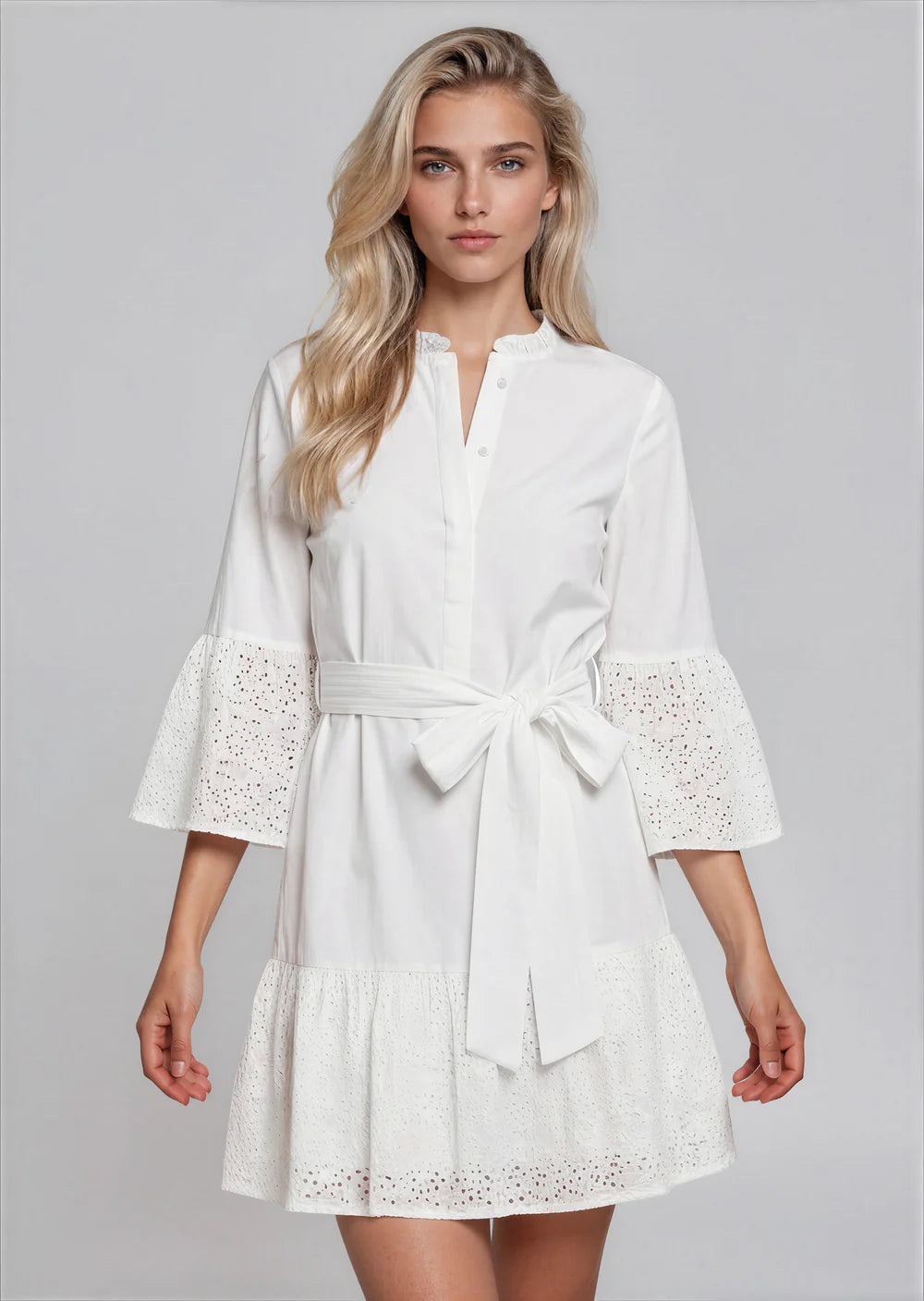 Surfside Cotton Eyelet Dress