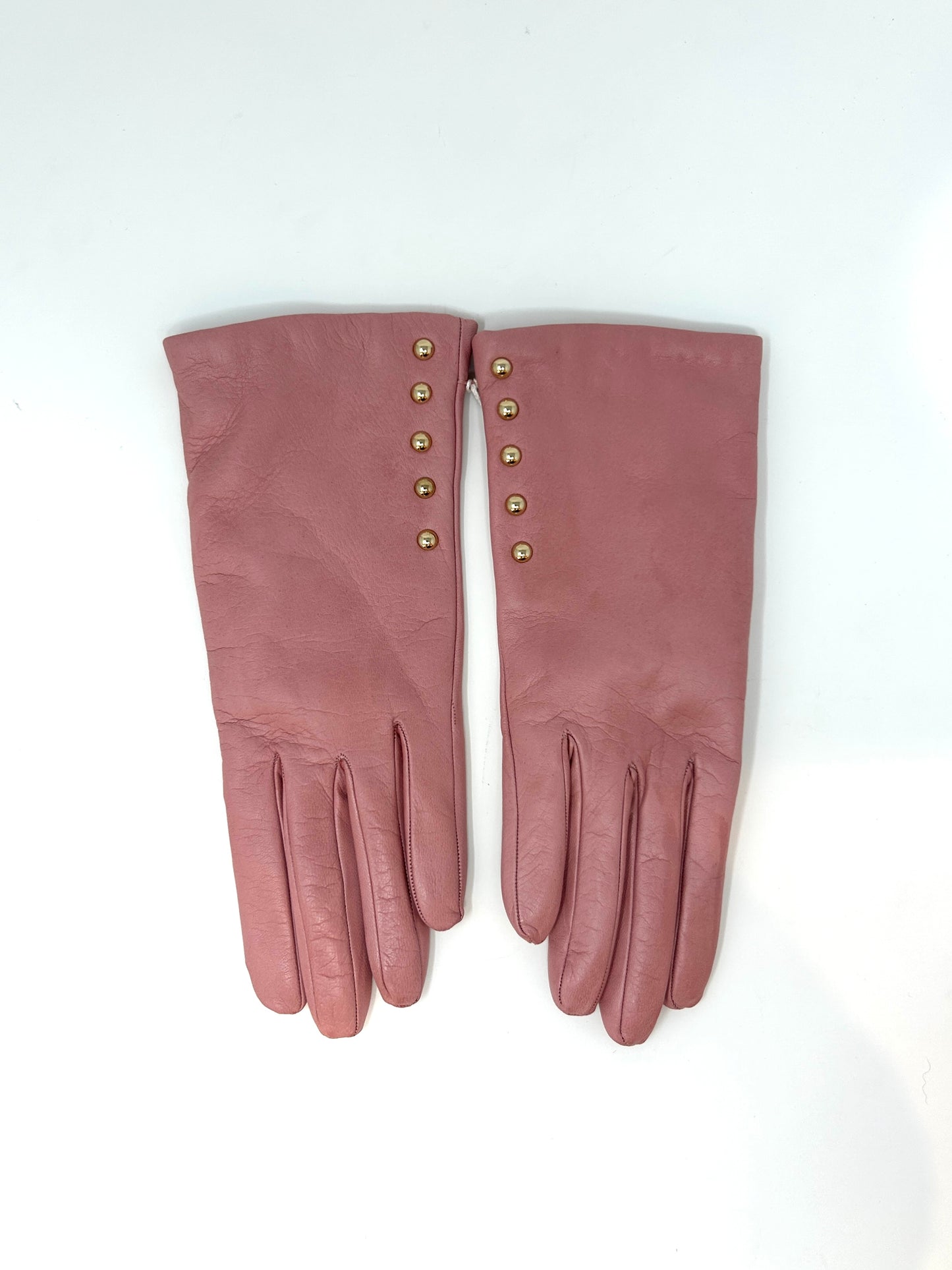 Nappa Glove w/ Gold Studs