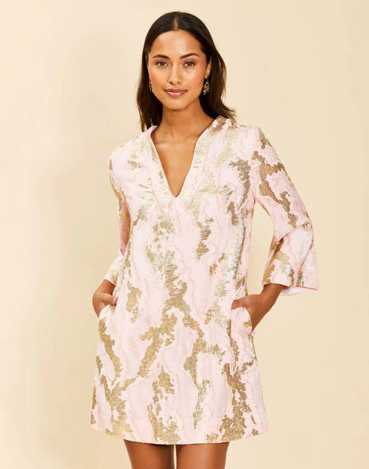 Ines Caftan Mini Dress