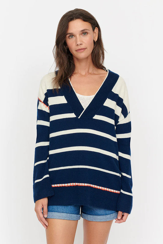 Nova Relaxed Whip Stitch Sweater
