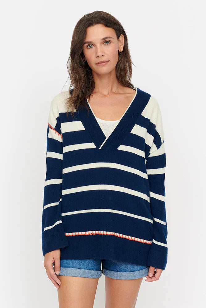 Nova Relaxed Whip Stitch Sweater