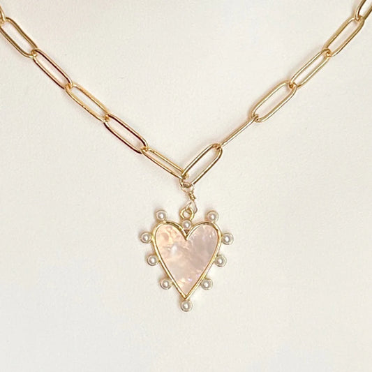 For a Friend Heart Necklace