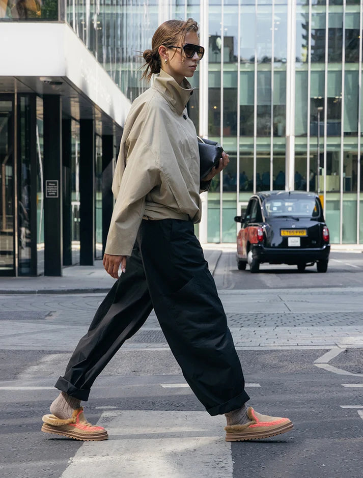 Jun 4.2. Saffron Suede Slippers