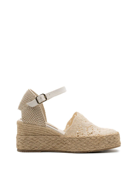 Kleo Tejido Crochet Sandal