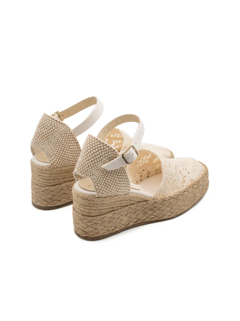 Kleo Tejido Crochet Sandal