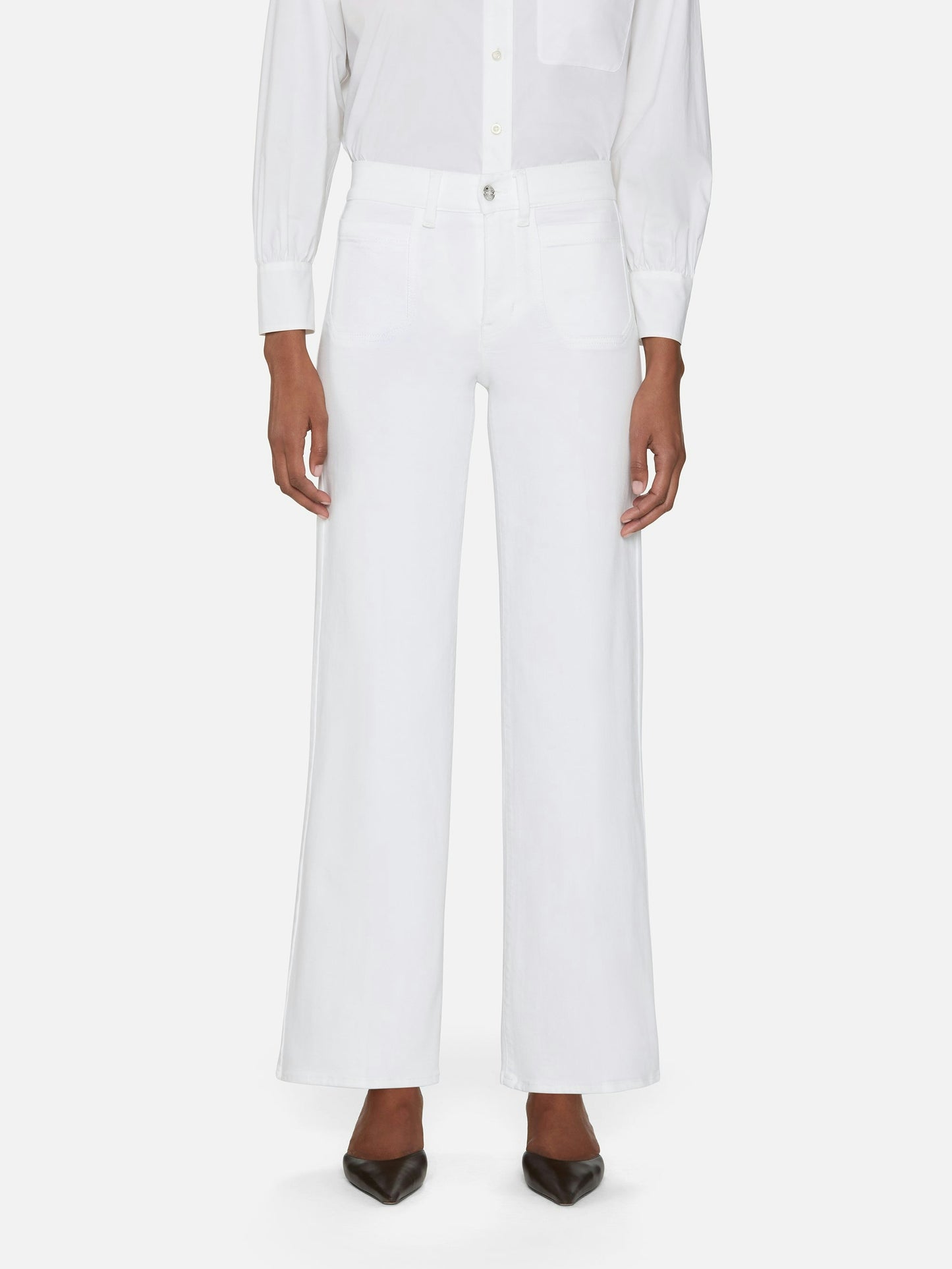 Le Slim Palazzo - White