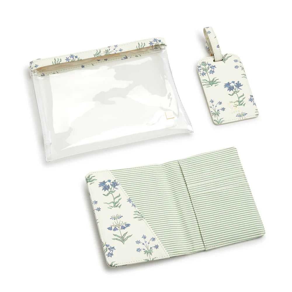 3-Piece Luggage Tag & Passport Set