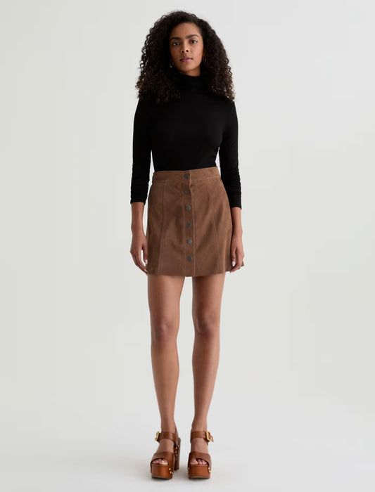 Evie Suede Skirt
