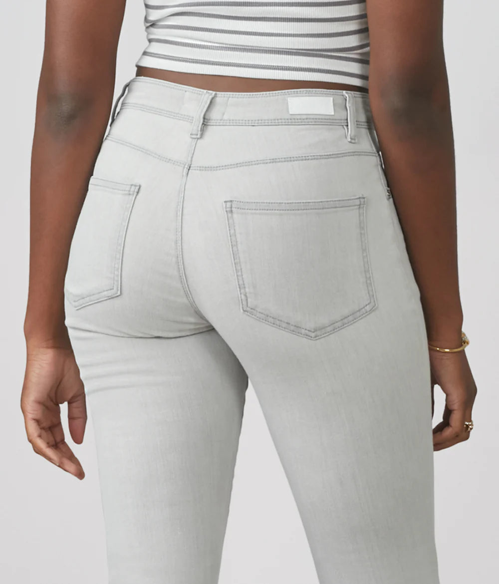 Gene Mid Rise Bootcut - Mid Ash