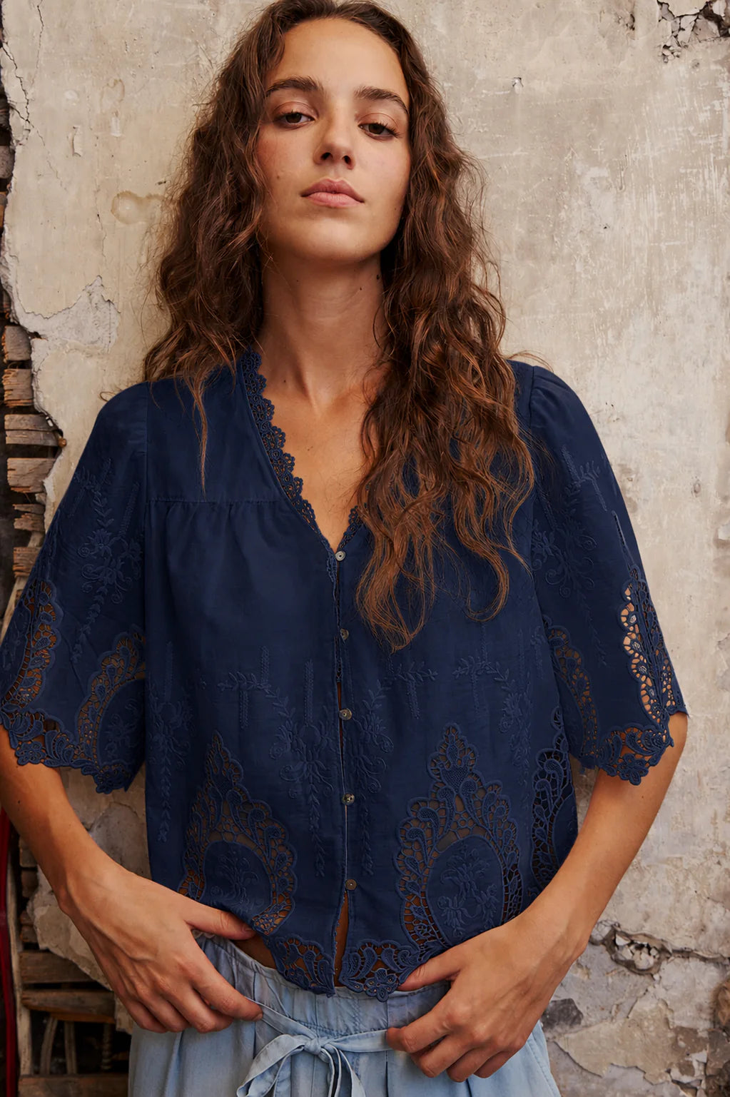 Maoli Lace Blouse