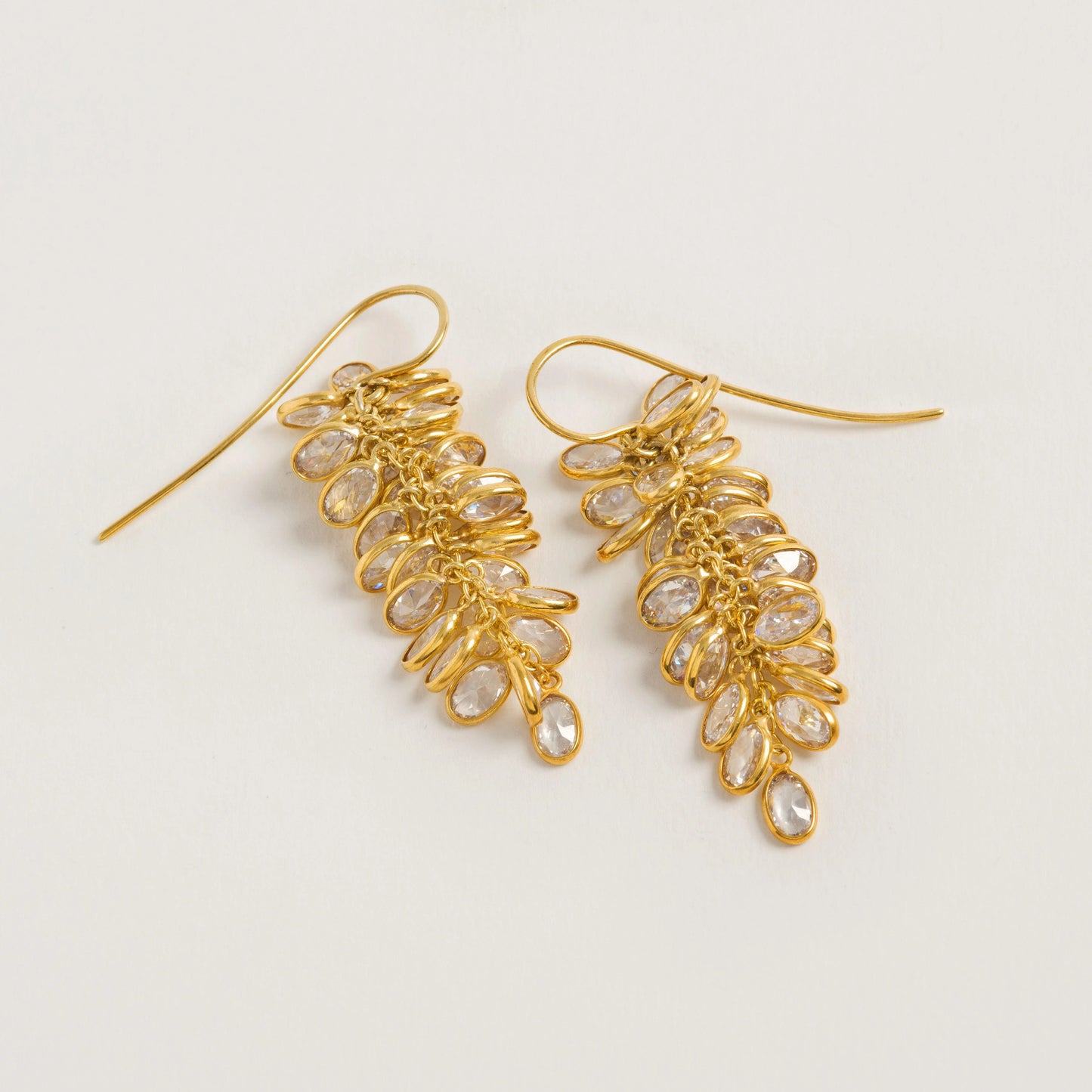 Crystal Midi Drops Earring