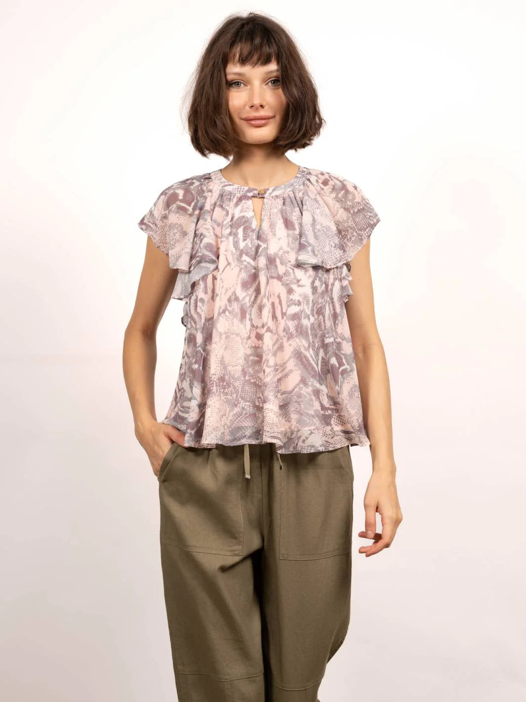 Izzy Chiffon Blouse