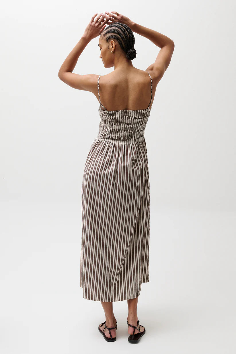 Bianca Shirred Bodice Dress
