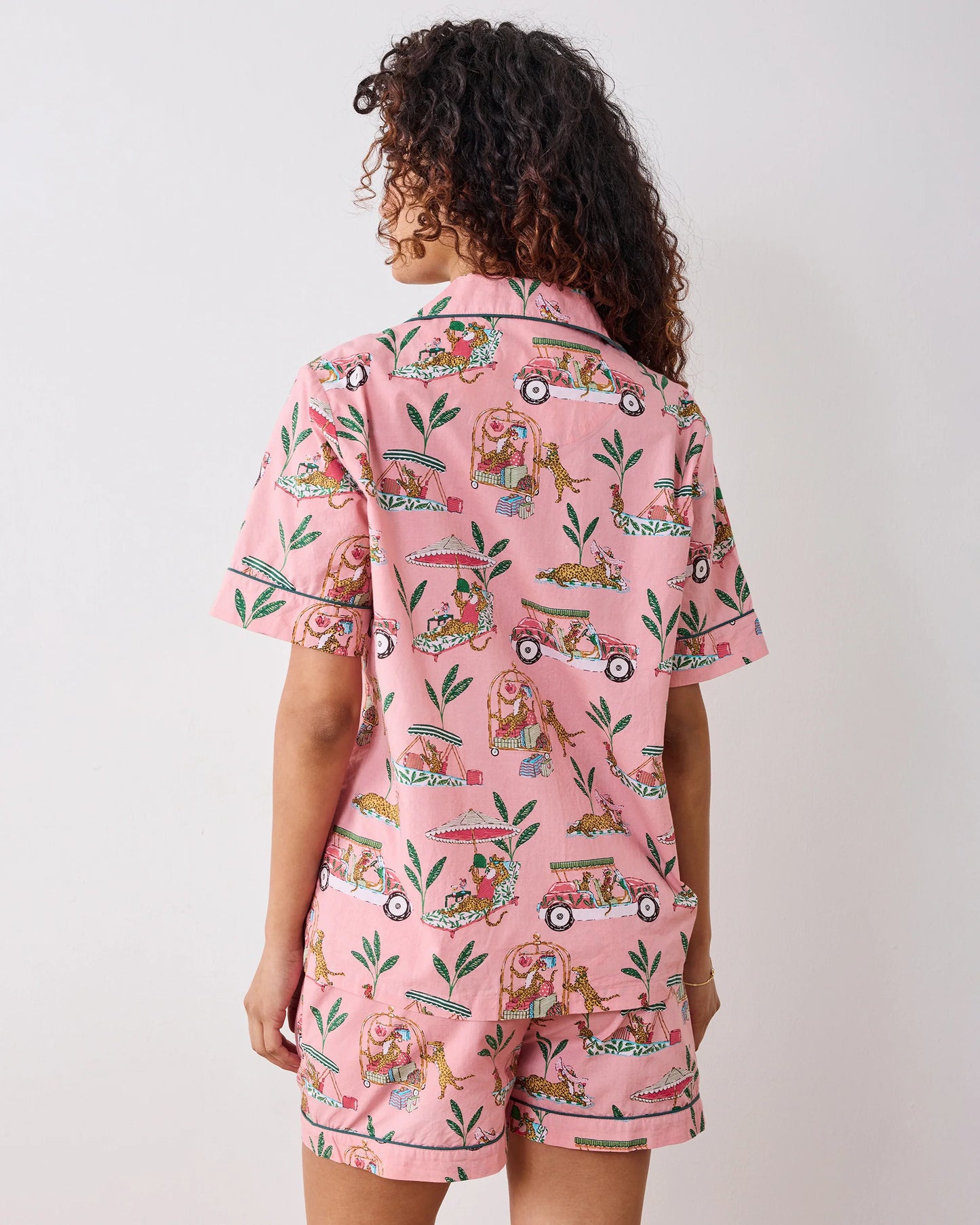 Cabana Cats - Short PJ Set