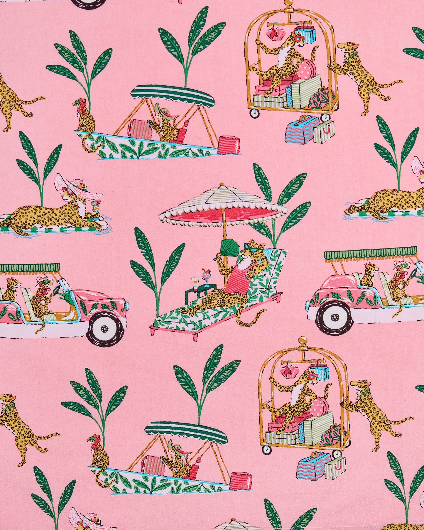 Cabana Cats - Short PJ Set