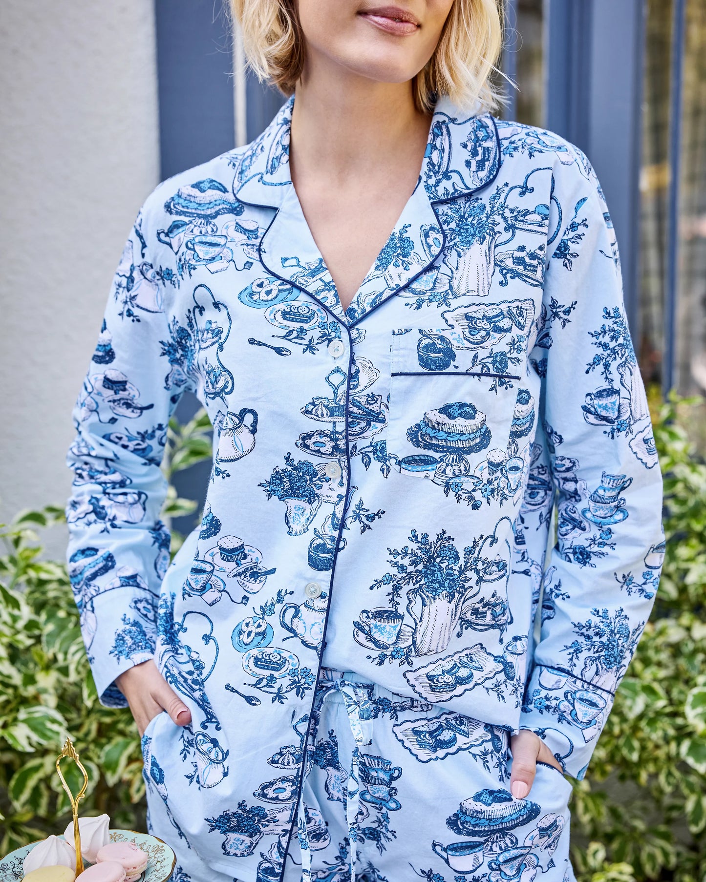 High Tea Toile - Long Set