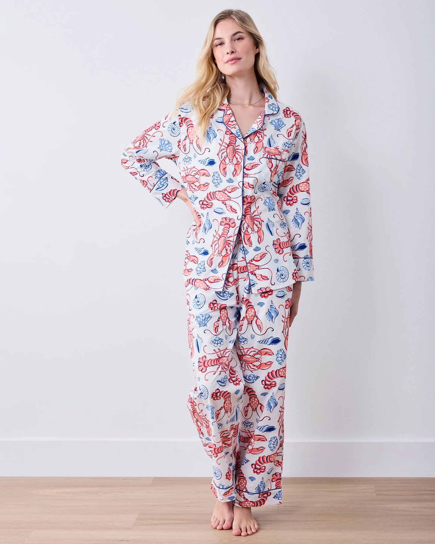 Lobster Landing - Long PJ Set